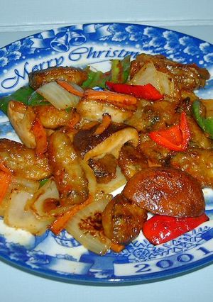 牡蠣のカレー炒め-レシピのメイン写真