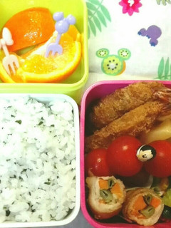 中学生女子 時短 簡単弁当156-レシピのメイン写真