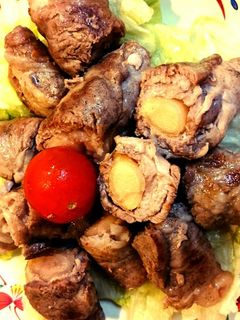 簡単✽新しょうがの豚肉巻き-レシピのメイン写真