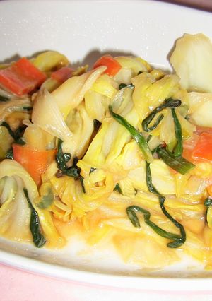 味噌風味の野菜炒め♪-レシピのメイン写真