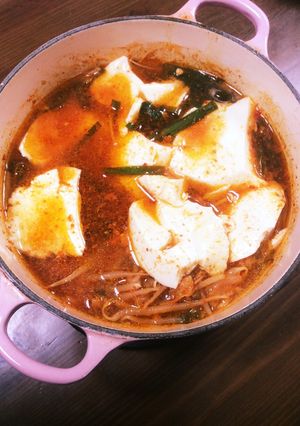なんちゃってスンドゥブチゲ-レシピのメイン写真