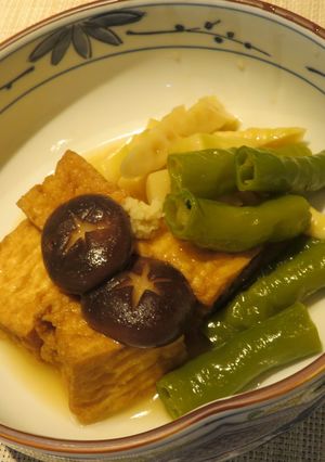 厚揚げと季節の野菜の炊き合わせ風-レシピのメイン写真