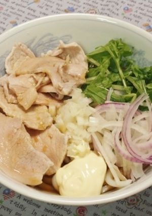 豚しゃぶぶっかけうどん-レシピのメイン写真