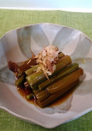 わらびの下処理＆コツ♪-レシピのメイン写真