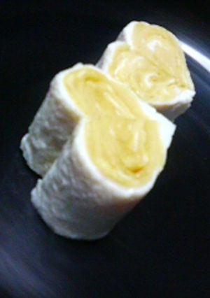 ハート型の卵焼き-レシピのメイン写真