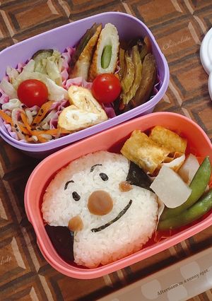 こむすびまんのおむすび弁当-レシピのメイン写真
