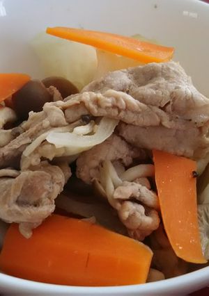 豚肉とたっぷり野菜のさっぱりポン酢-レシピのメイン写真