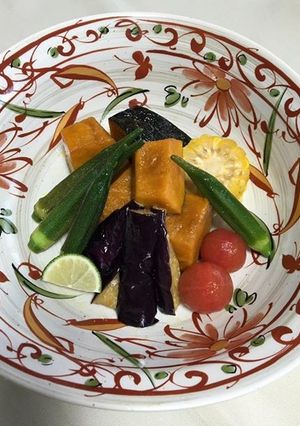 かぼちゃと夏野菜の南蛮漬け-レシピのメイン写真