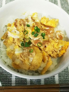 お一人様ランチ~レンジで簡単きつね丼-レシピのメイン写真