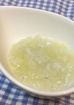 離乳食中期★しらすとキャベツのトロトロ煮-レシピのメイン写真