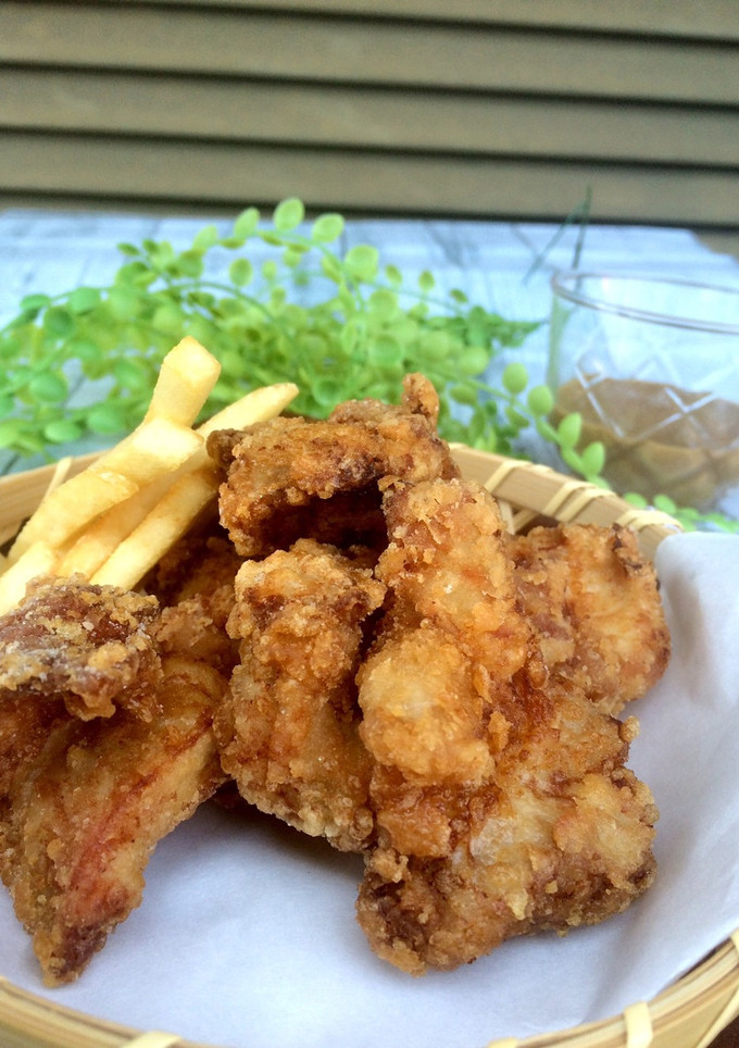 基本の塩鶏の唐揚げ&揚げ物にオススメタレ-レシピのメイン写真