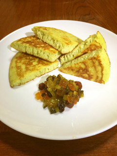 【野菜ソムリエ】きゅうりのパンケーキ-レシピのメイン写真