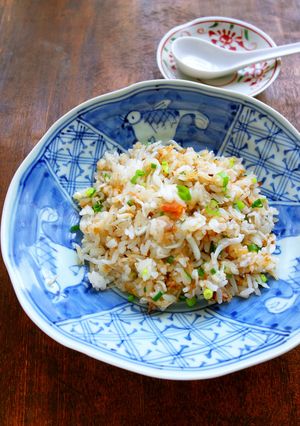梅しらすの和風チャーハン-レシピのメイン写真