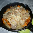 豚ロースと野菜たっぷりの焼きうどん
