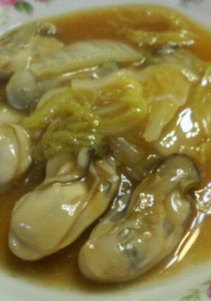 牡蠣と白菜のあんかけ-レシピのメイン写真