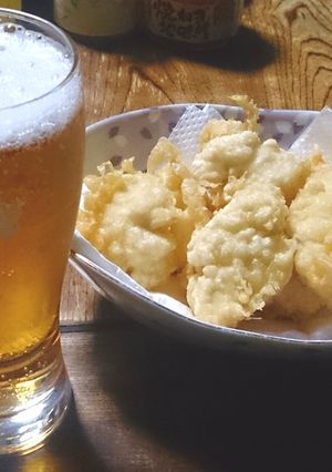 鯛の白子の天ぷらー！-レシピのメイン写真