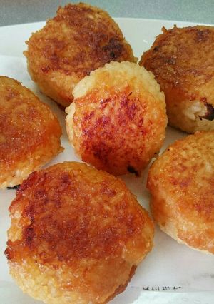 BBQ 味付き 味噌おにぎり-レシピのメイン写真