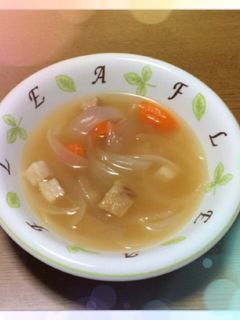 新玉ねぎのコンソメスープ-レシピのメイン写真