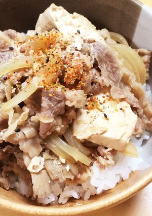 ◎ボリューム&栄養！みんな大好き牛鍋丼◎-レシピのメイン写真