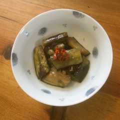 รูปของ ナスの中華風和え物♪