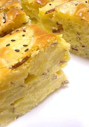 さつまいも＆りんごのハニーケーキ-レシピのメイン写真