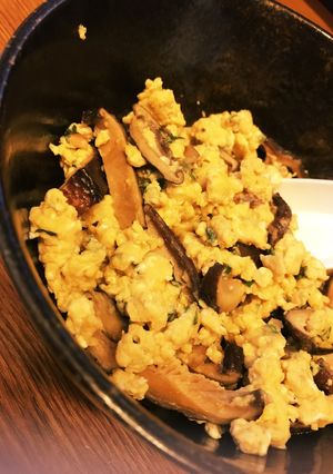 干し椎茸の青じそ香る卵そぼろ-レシピのメイン写真