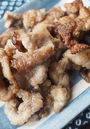 激うま！豚こまの竜田揚げ-レシピのメイン写真