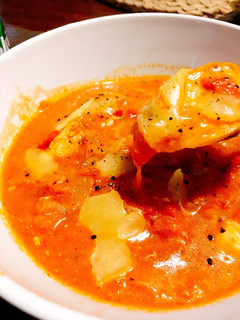 鶏肉のトマト煮 (スープ風)-レシピのメイン写真