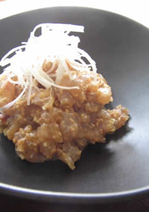 クロの胡麻味噌和え-レシピのメイン写真