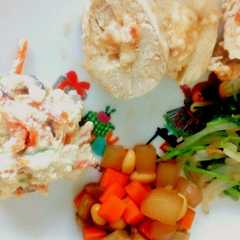 รูปของ 簡単ヘルシー！4種のほっこりおかず♡