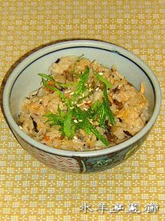 ツナ缶ときんぴらごぼうの炊きこみごはん-レシピのメイン写真
