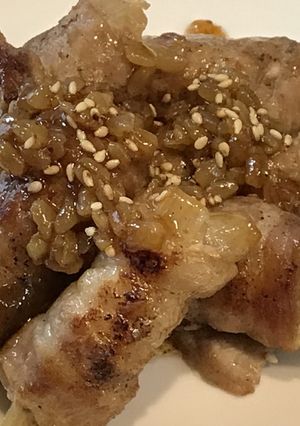 白ウドの肉巻き〜もろみソース〜-レシピのメイン写真