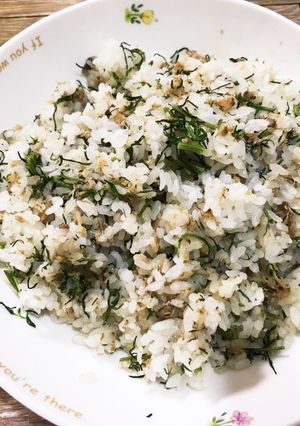 おかひじきと鯖のほぐし身チャーハン-レシピのメイン写真