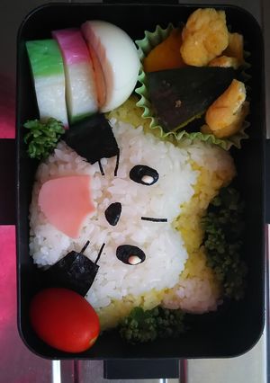 旦那⭐キャラ弁 あらいぐまラスカル-レシピのメイン写真