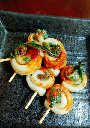 お弁当に〜竹輪の梅シソロール〜-レシピのメイン写真