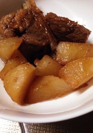 豚スペアリブと大根の和風煮物-レシピのメイン写真