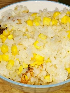 ☆男飯☆019 とうもろこしご飯-レシピのメイン写真