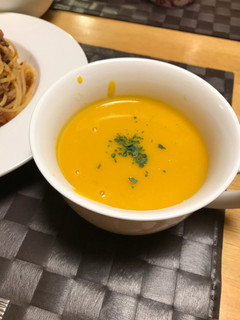 濃厚手作りカボチャのポタージュ!-レシピのメイン写真