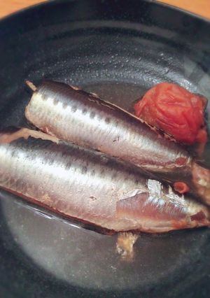 いわしの梅干煮-レシピのメイン写真