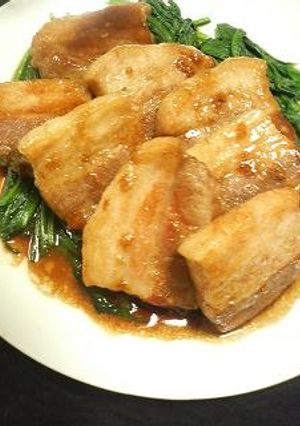 ◇豚バラ肉の中華風照り焼き◇-レシピのメイン写真