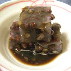รูปของ 小豆の寒天よせ