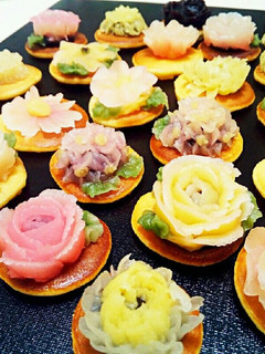 あんフラワー あんクリーム どら焼きのセ-レシピのメイン写真