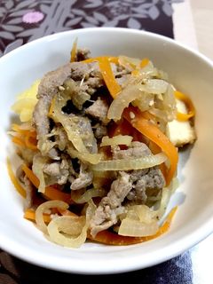 焼肉のたれで☆味付け簡単!肉野菜炒め-レシピのメイン写真