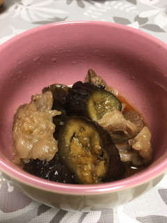 茄子と牛スジの煮物-レシピのメイン写真