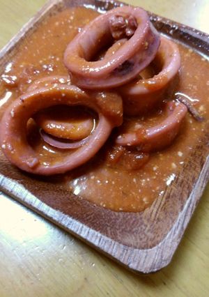イカのマヨトマト煮-レシピのメイン写真