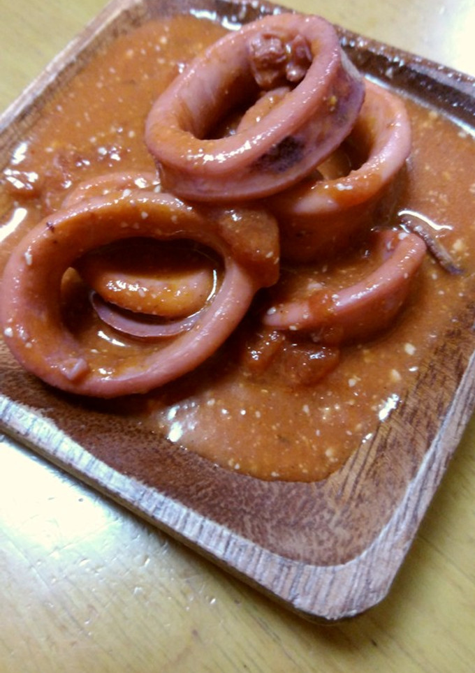 イカのマヨトマト煮-レシピのメイン写真