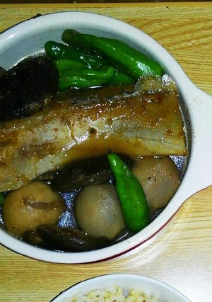 まぐろカマ煮-レシピのメイン写真