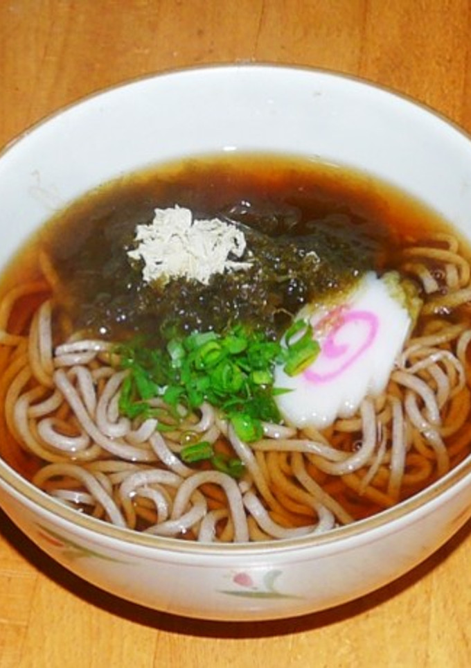 とろろそば （うどん）-レシピのメイン写真