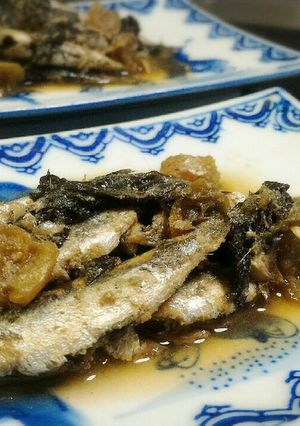 包丁いらず骨まで柔らか♪小鰯の赤しそ梅煮-レシピのメイン写真
