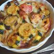 夏野菜の味噌マヨチーズ焼き♪